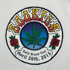 Cookies Daily Bread Tour April 20th 2015 Graphic T Shirt Size Medium